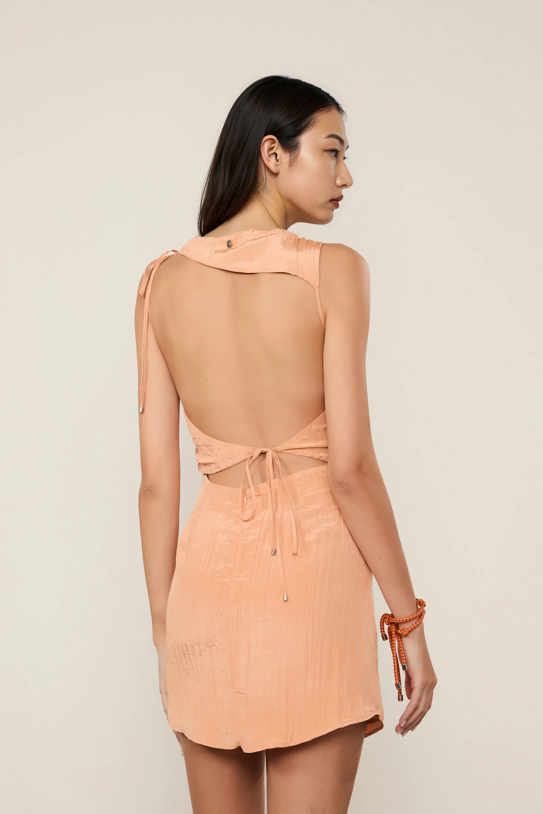 Vestido Fary Amarração Curto — foto 3