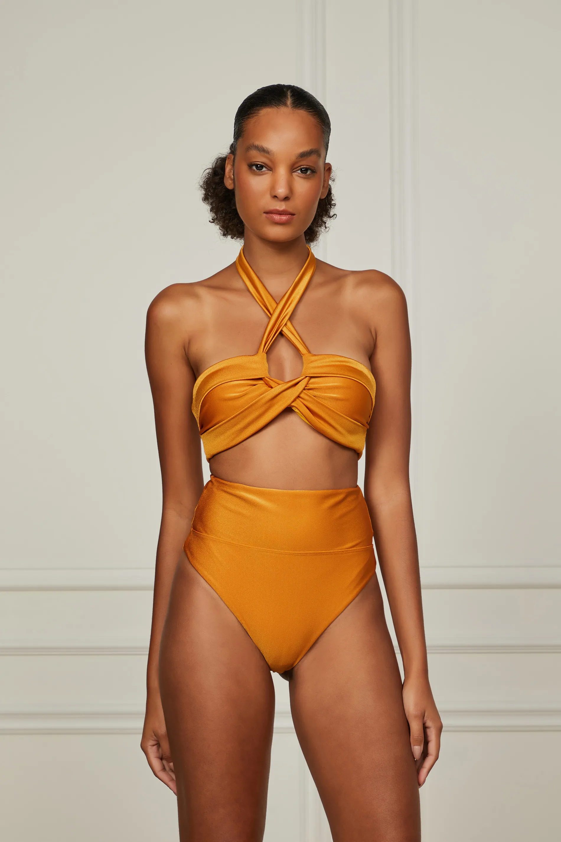Biquíni Decote Cruzado Estampado — foto 2