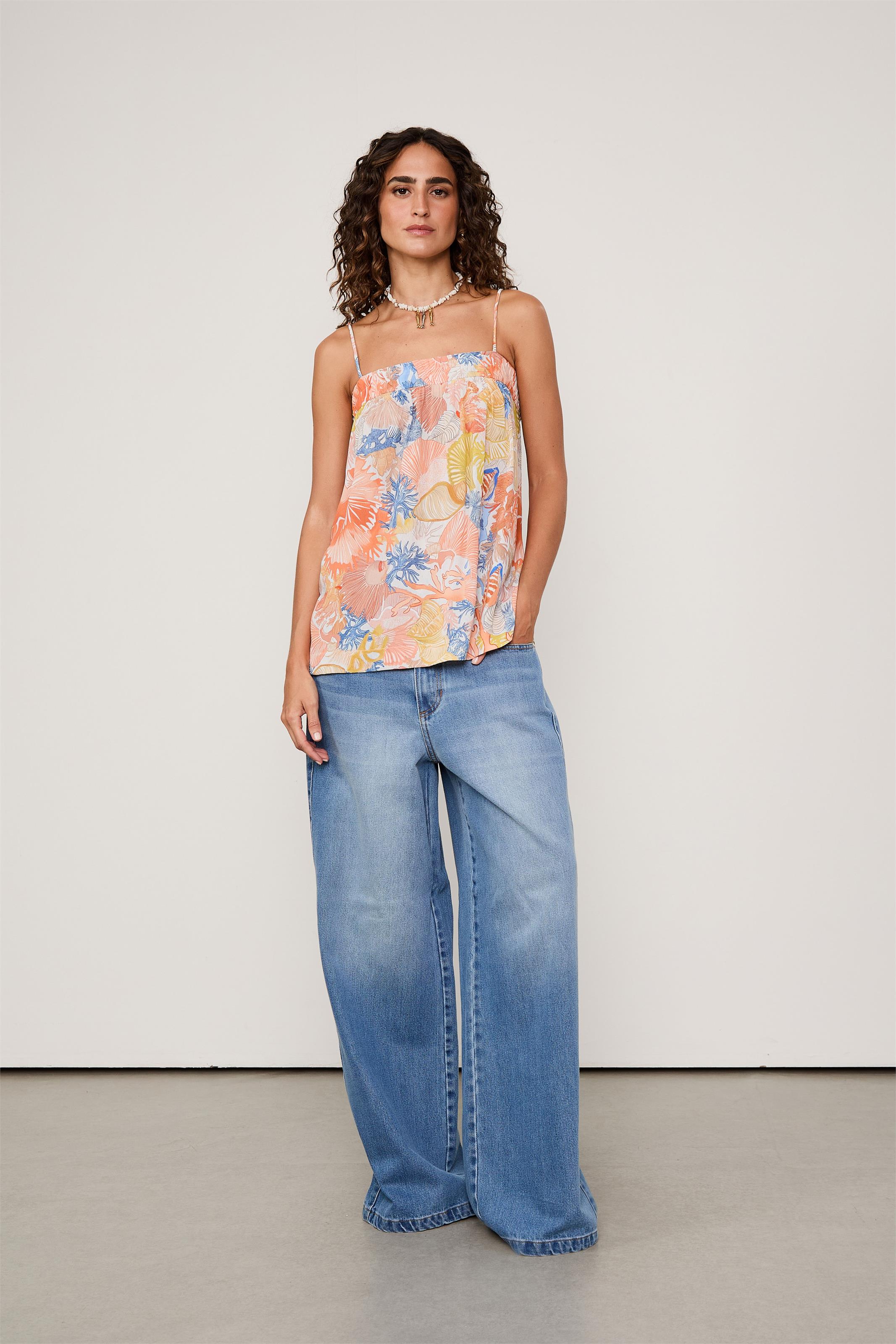 Tunica Pala Franzida Prints