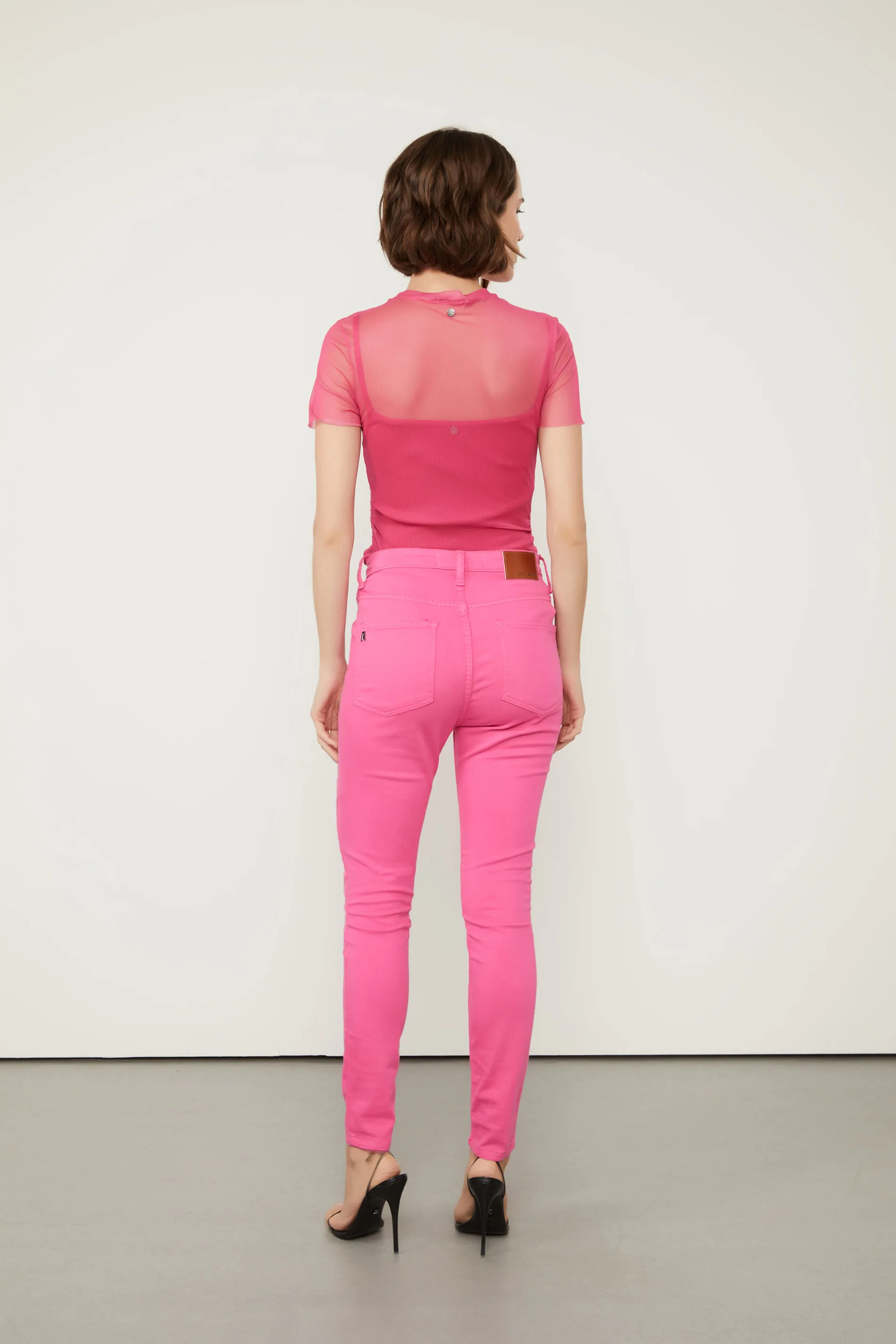 Calça Sarja Skinny Basic High Premium — foto 3