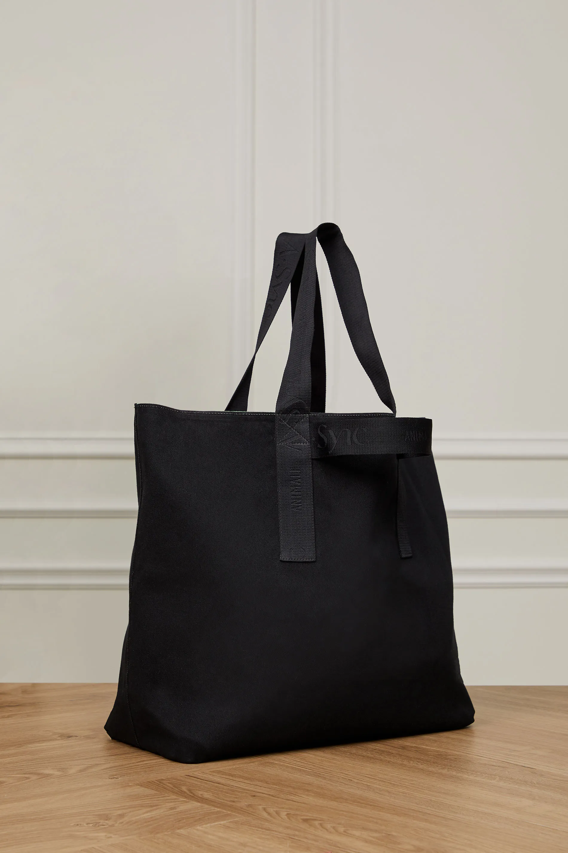 Bolsa Gym De Couro e Algodão Dupla-Face — foto 3