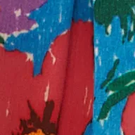 Macacao Drapeado Floral Sketch Color — foto 5