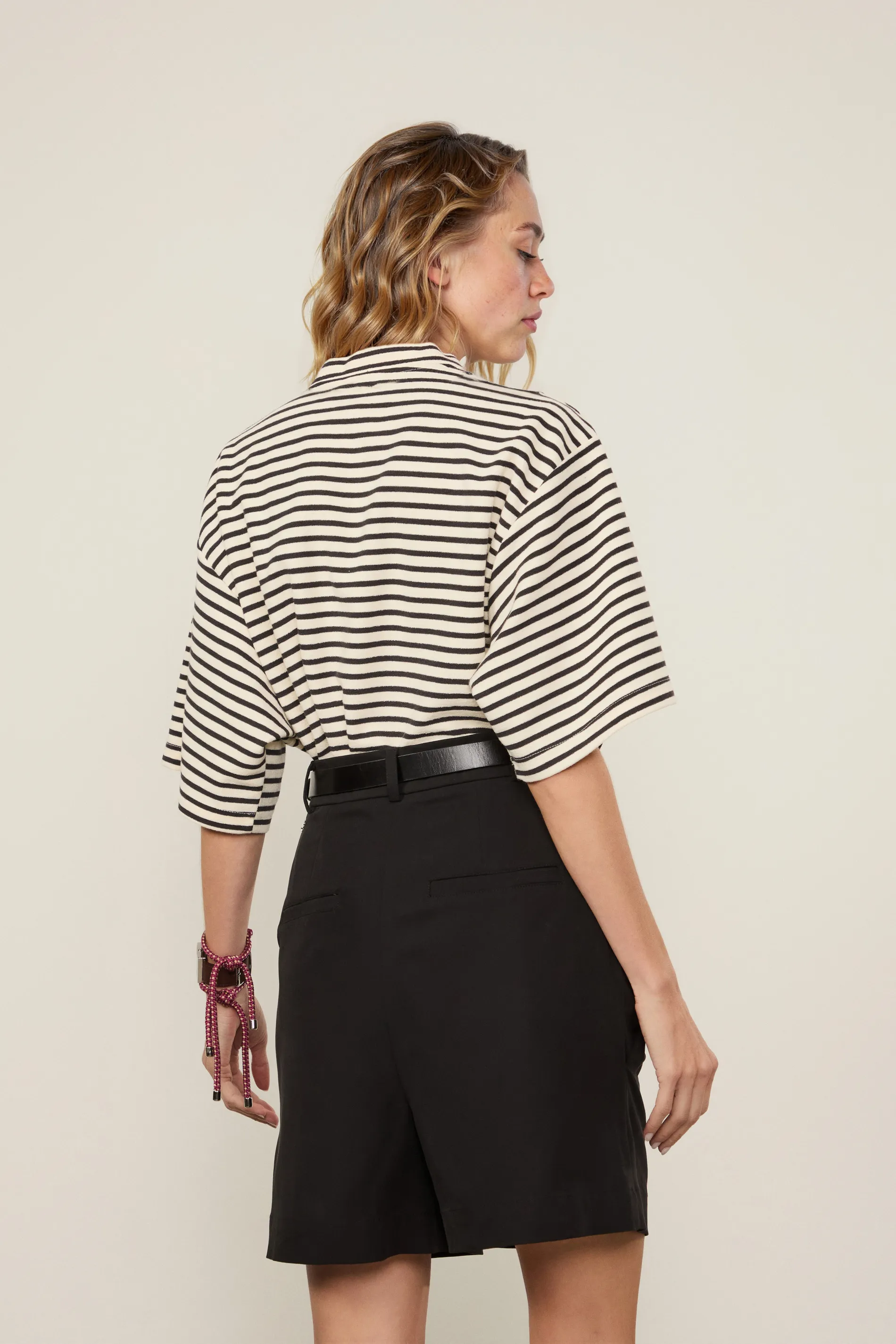 Shorts Prega Frontal Alfaiataria — foto 3