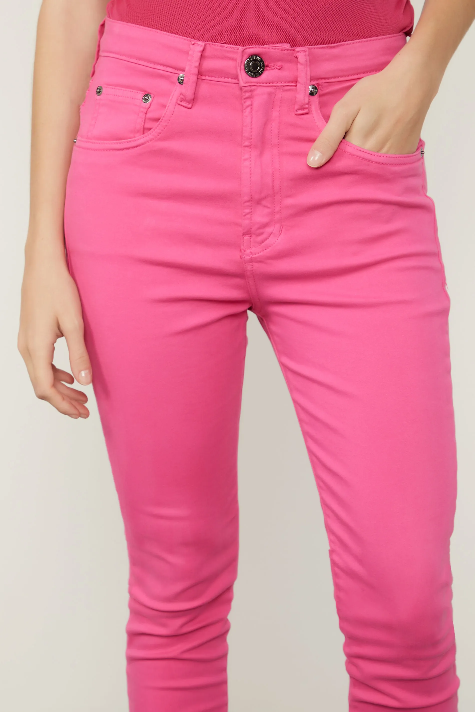 Calça Sarja Skinny Basic High Premium — foto 4