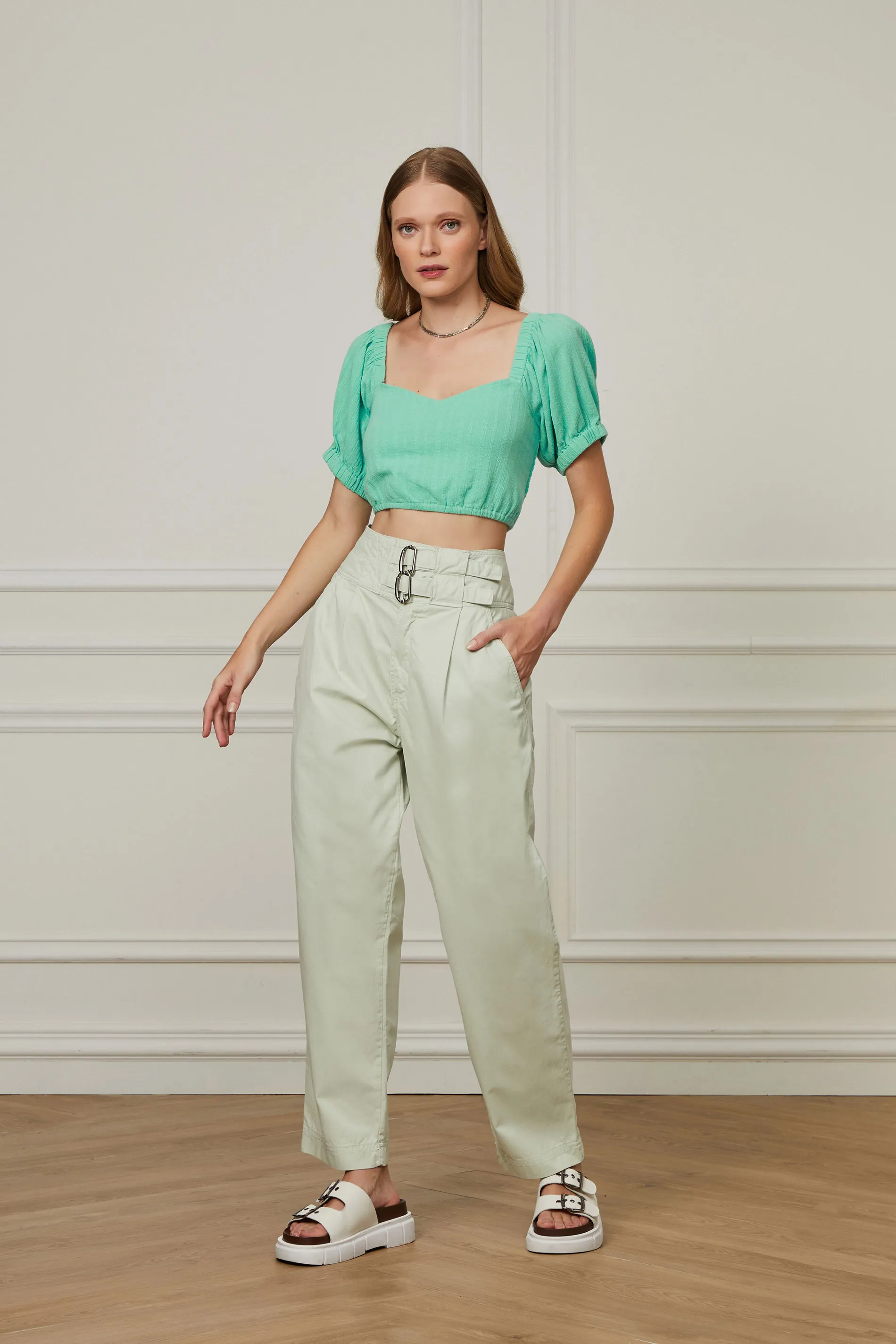 Blusa Manga Bufante
