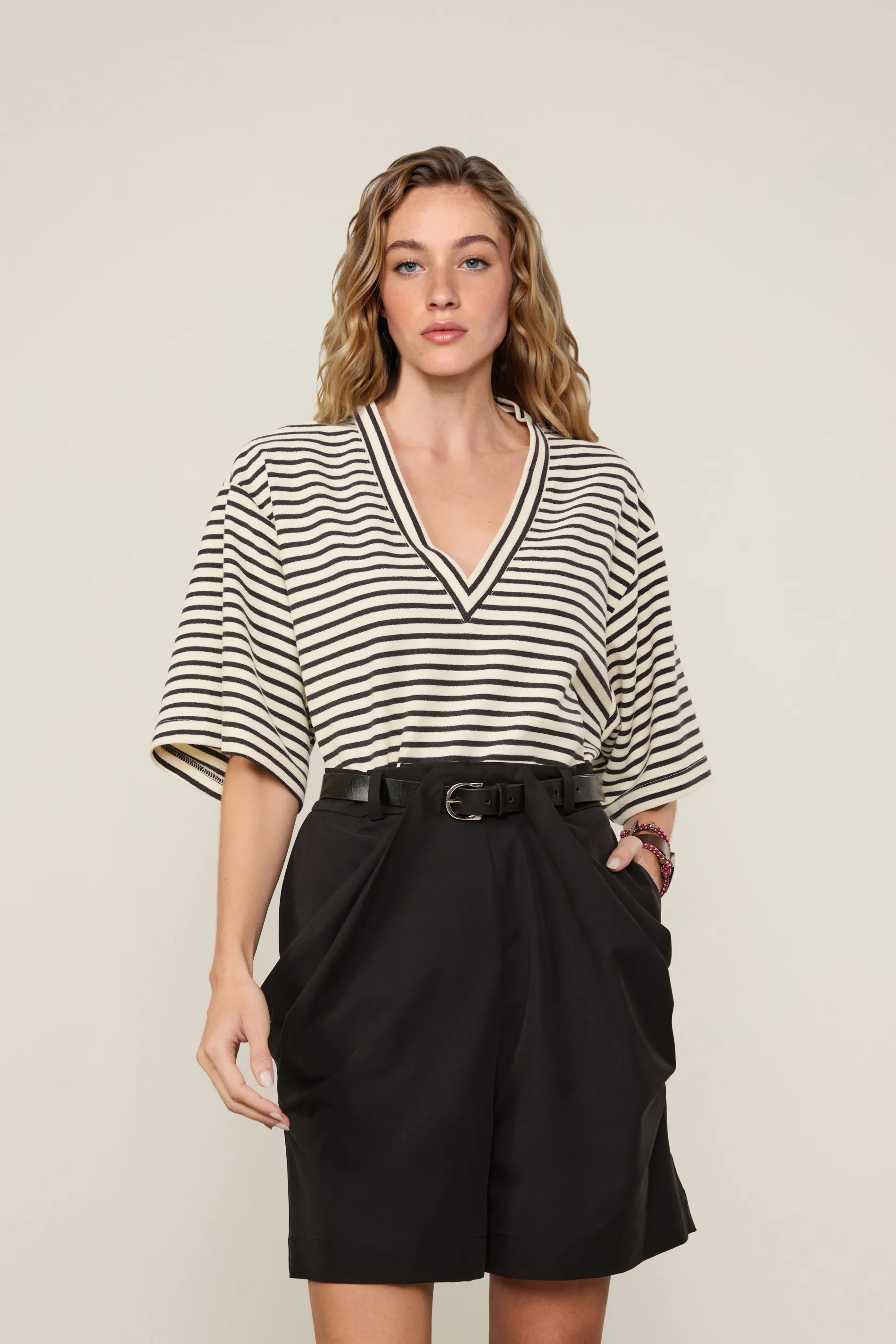 Shorts Prega Frontal Alfaiataria — foto 4