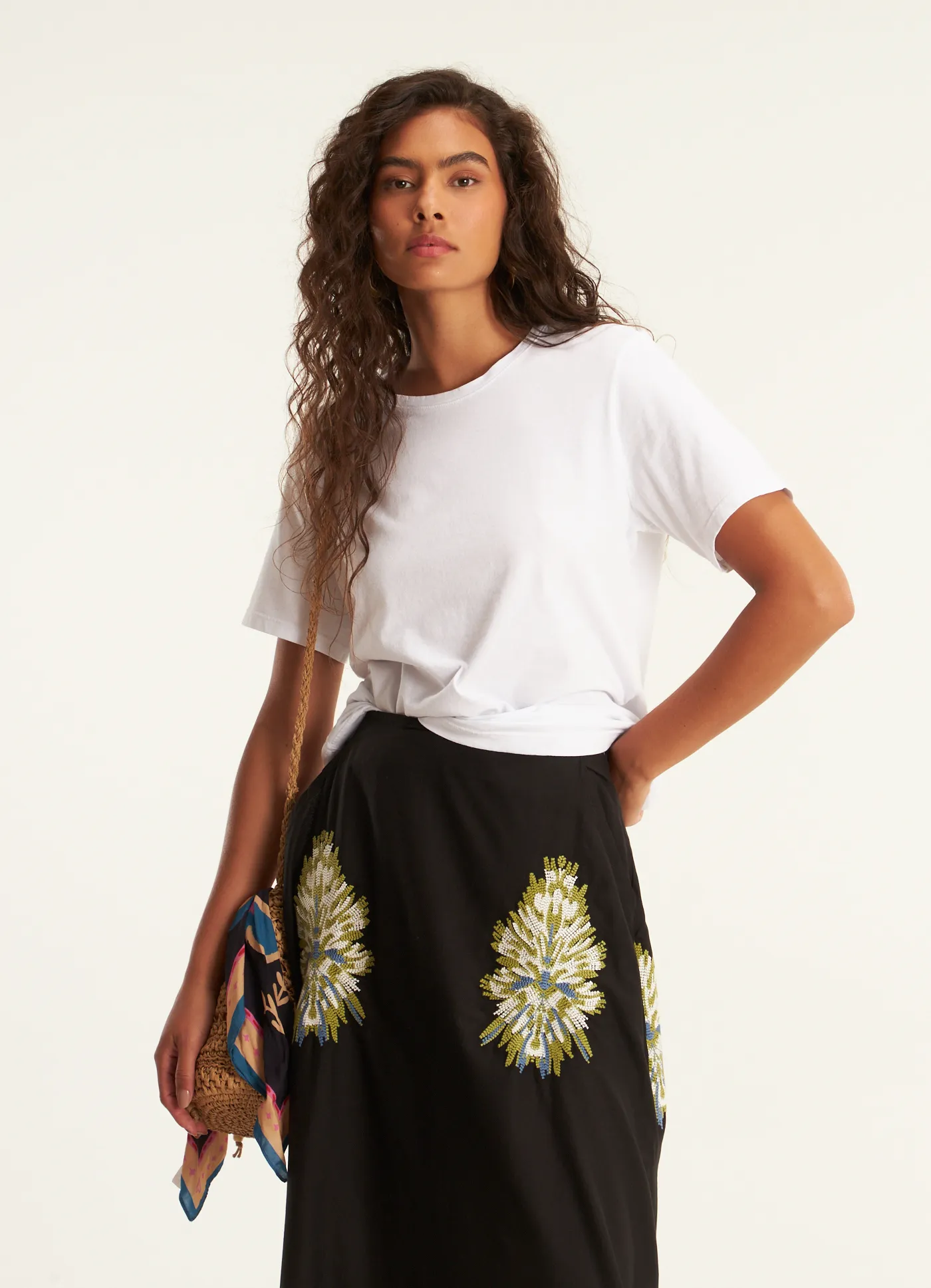 Blusa algodão classic branco