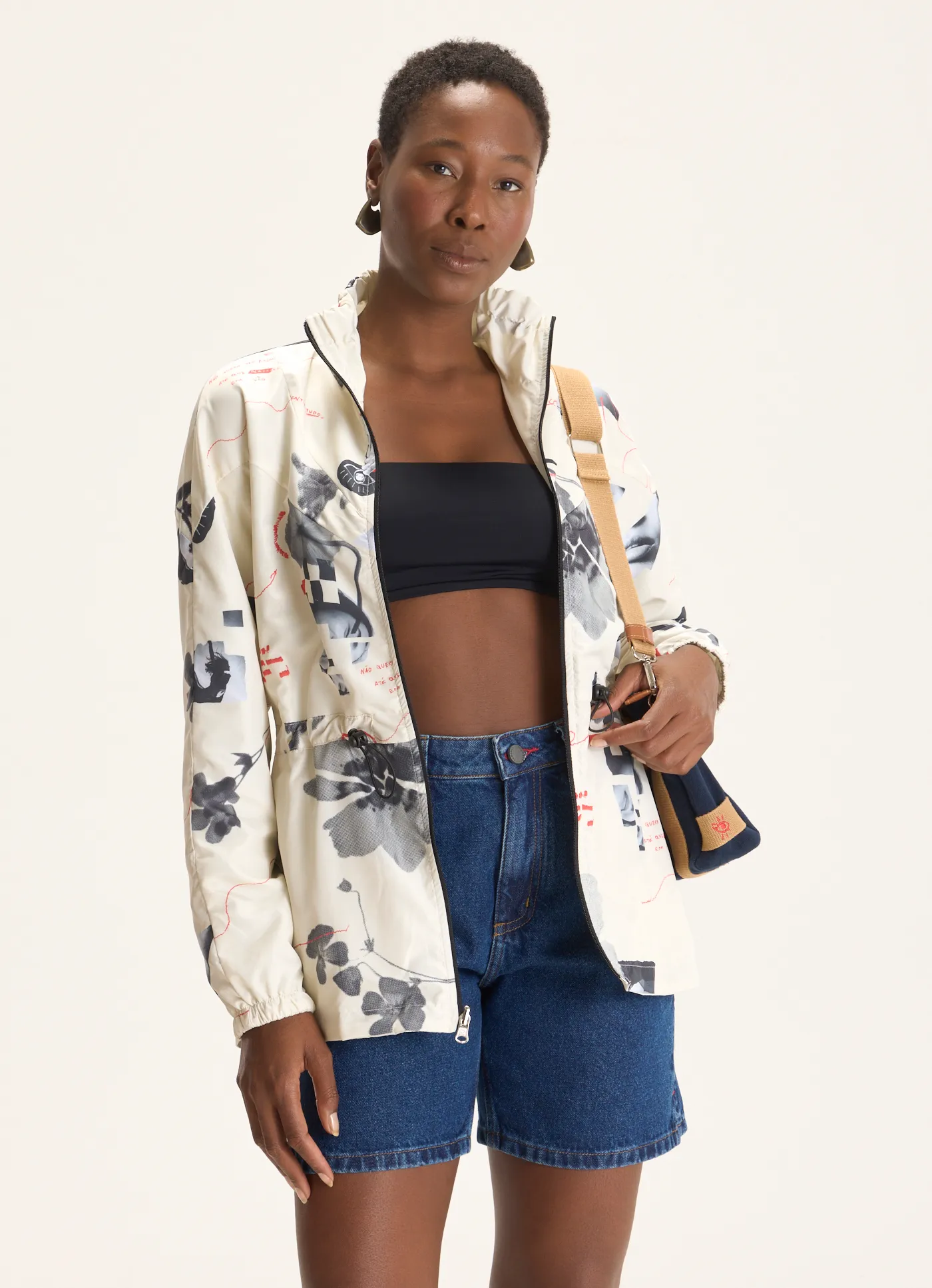 Casaco windbreak double est lucidez