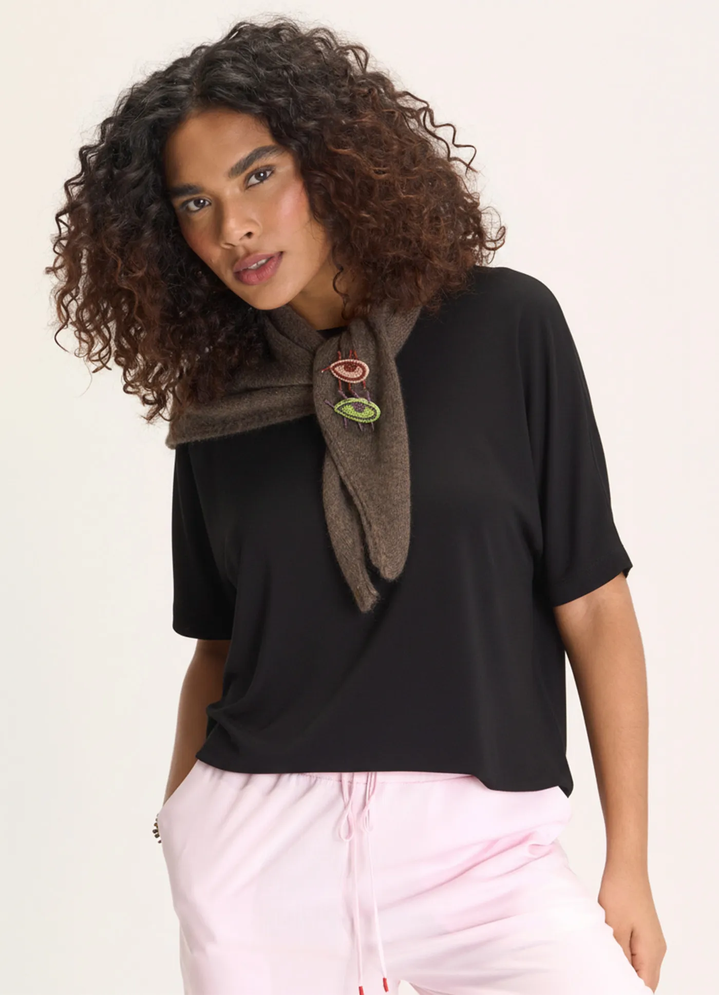 Blusa viscose sonhos preto