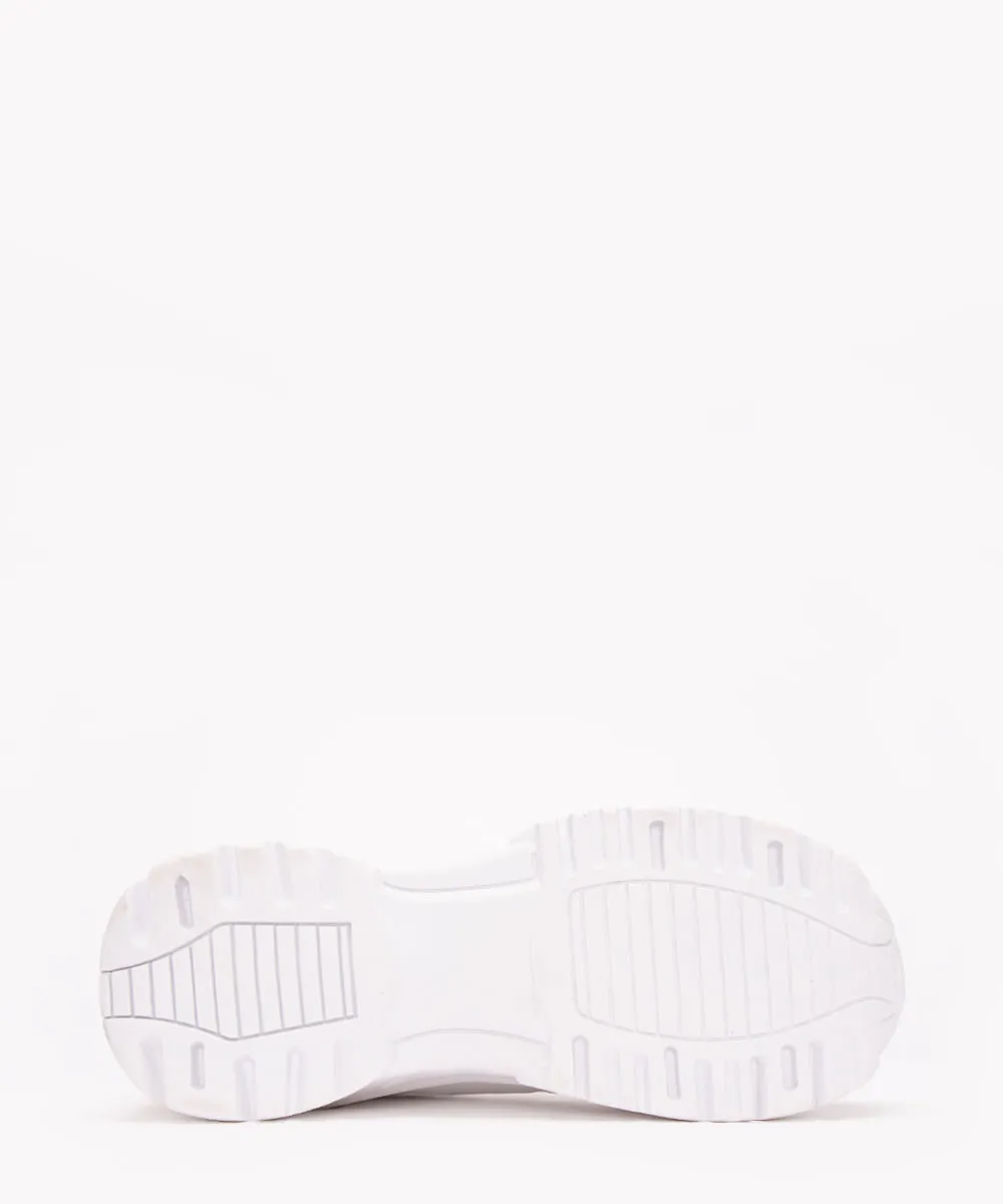 tênis chunky com recortes branco — foto 5