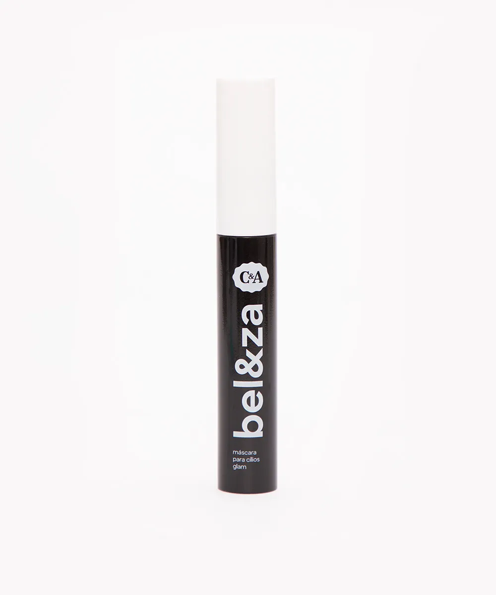 máscara de cílios glam beleza cea preto