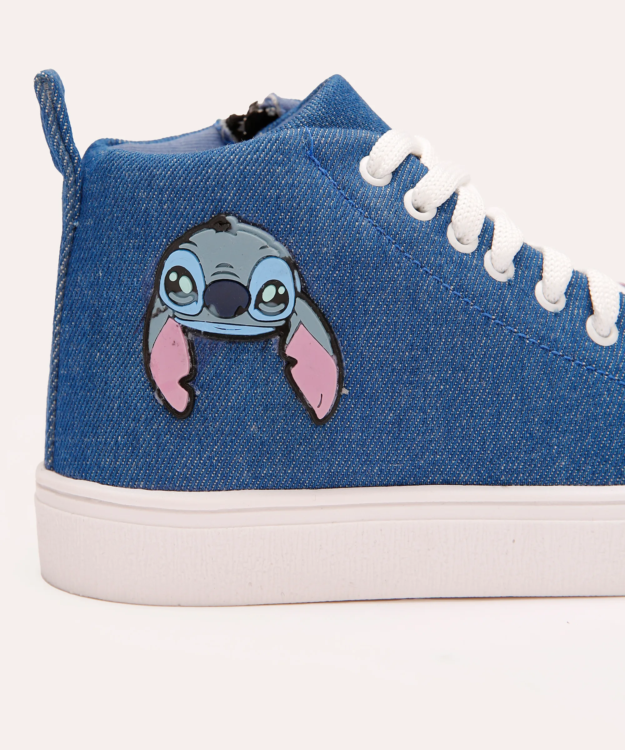 tênis infantil cano médio lilo e stitch azul — foto 4
