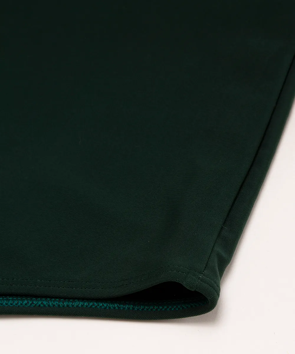 sunga boxer com proteção uv50 verde escuro — foto 3