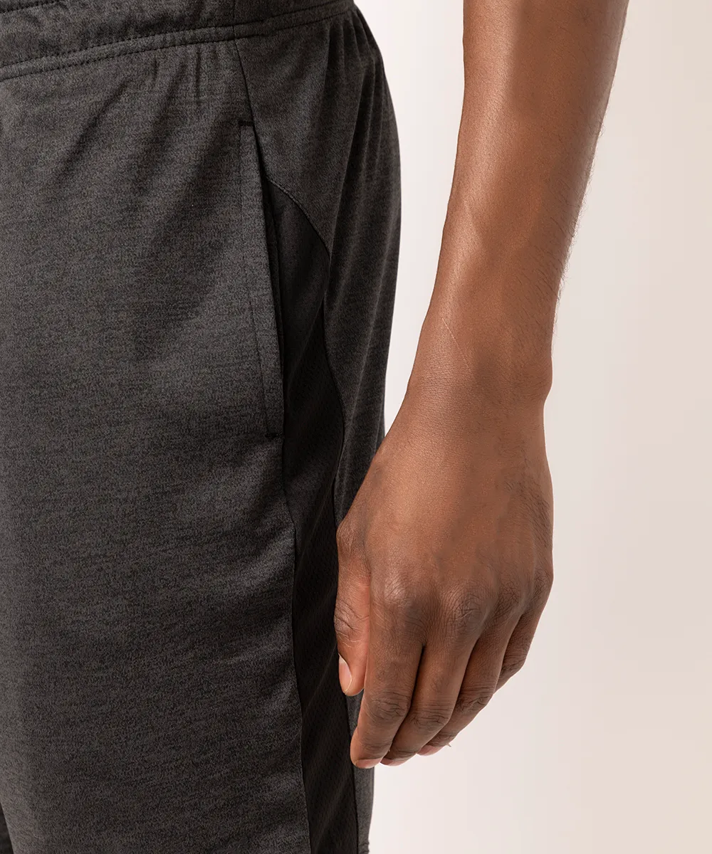 short masculino esportivo com bolso preto — foto 4