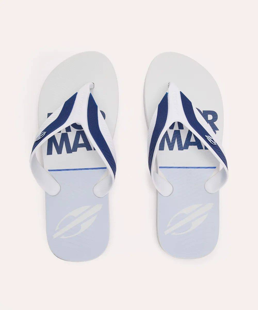 chinelo de dedo neocycle mormaii - branco