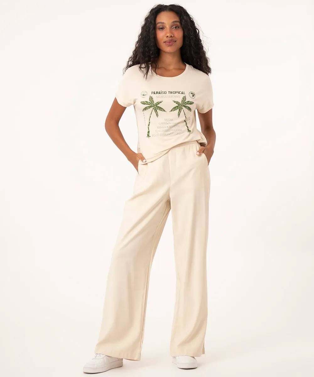 camiseta mullet paraíso tropical areia — foto 3