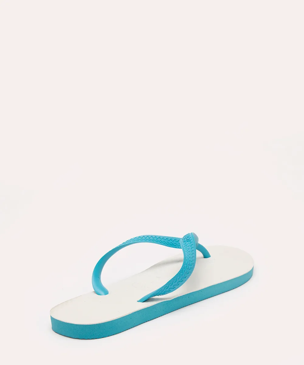 chinelo havaianas tradicional azul — foto 4