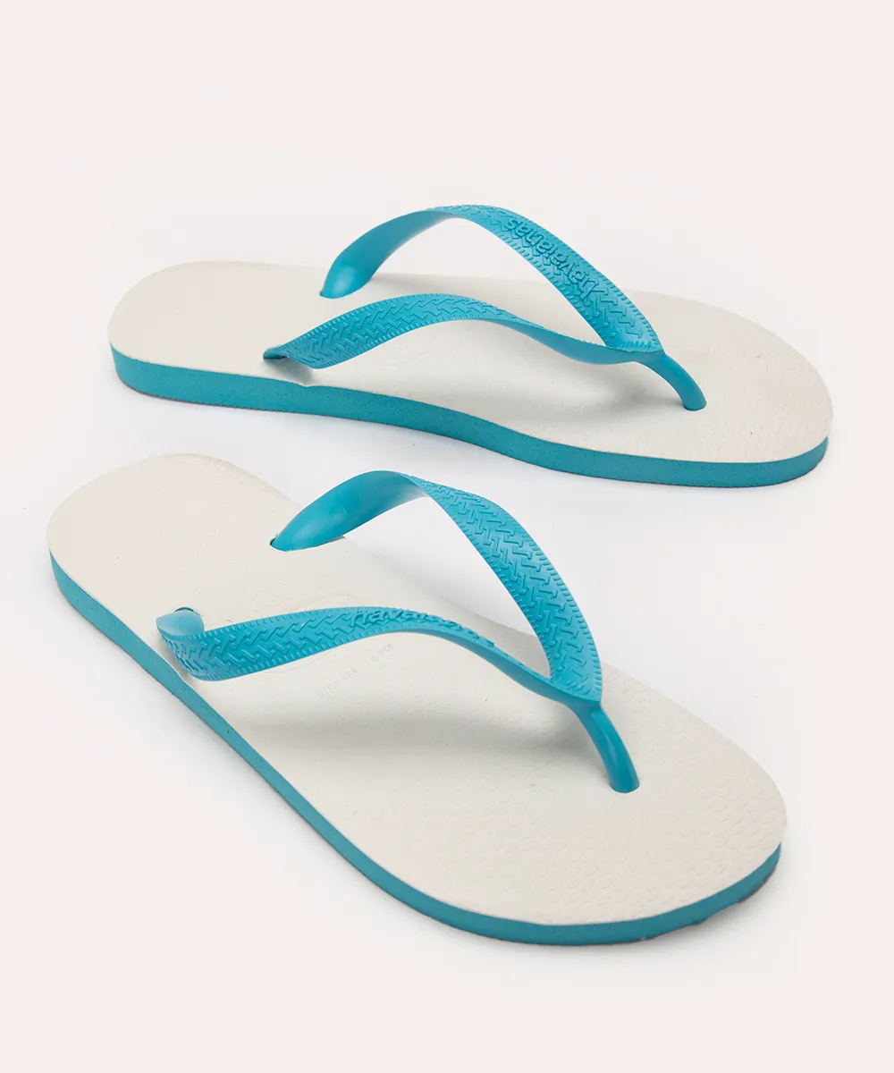 chinelo havaianas tradicional azul — foto 3