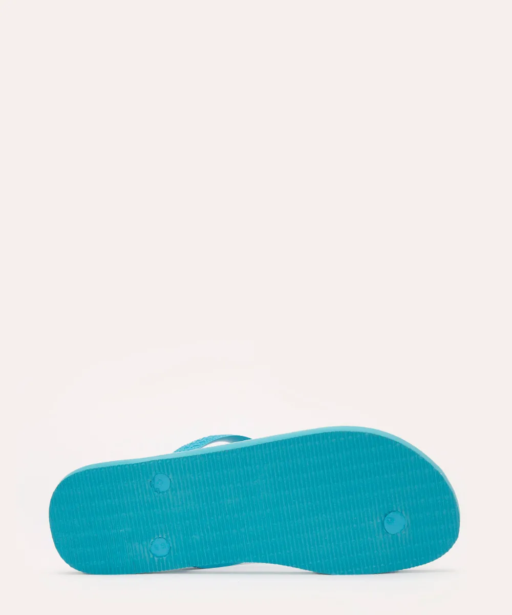 chinelo havaianas tradicional azul — foto 5