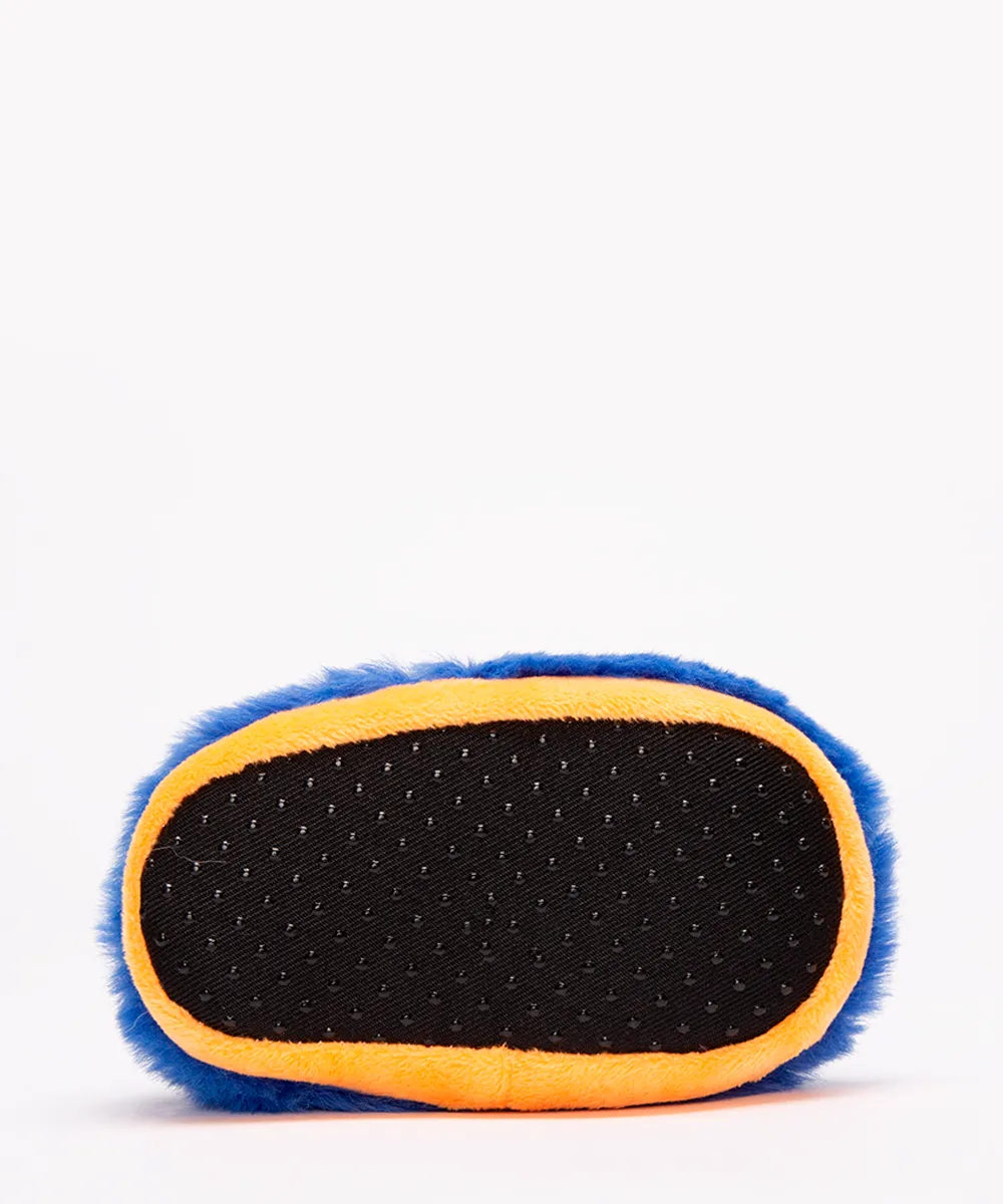 pantufa infantil de pelúcia monstro azul — foto 5