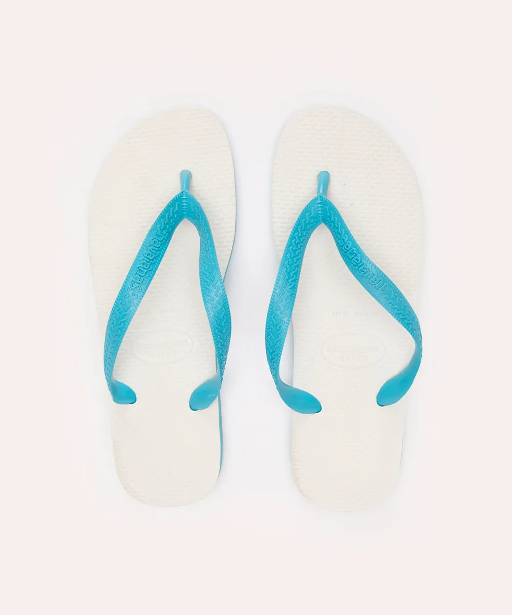 chinelo havaianas tradicional azul
