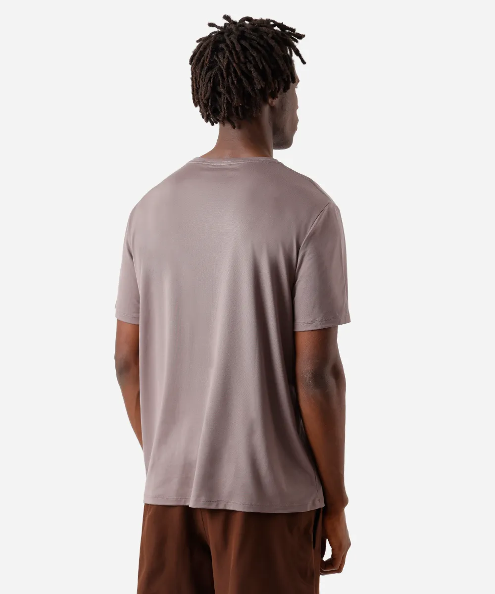 camiseta masculina estampada marrom — foto 2