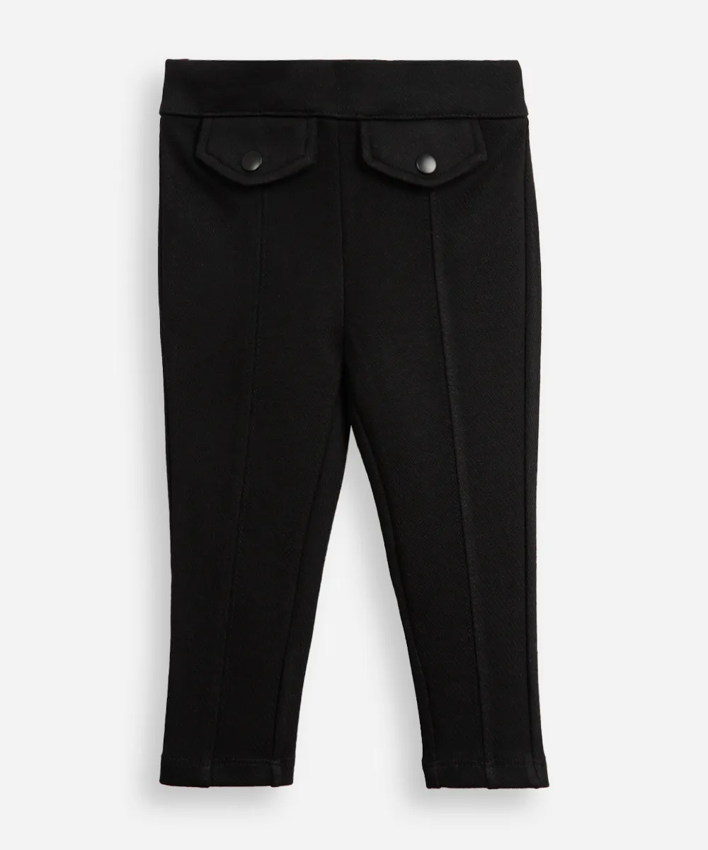 calça legging infantil montaria preta