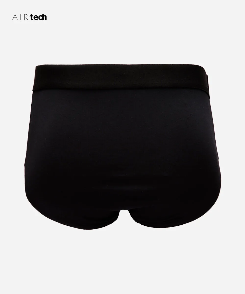 cueca slip masculina AIRtech preta — foto 2