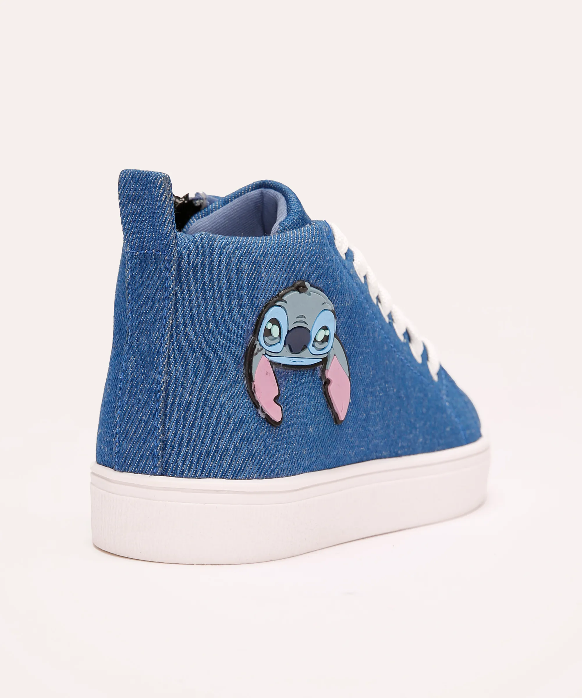 tênis infantil cano médio lilo e stitch azul — foto 3