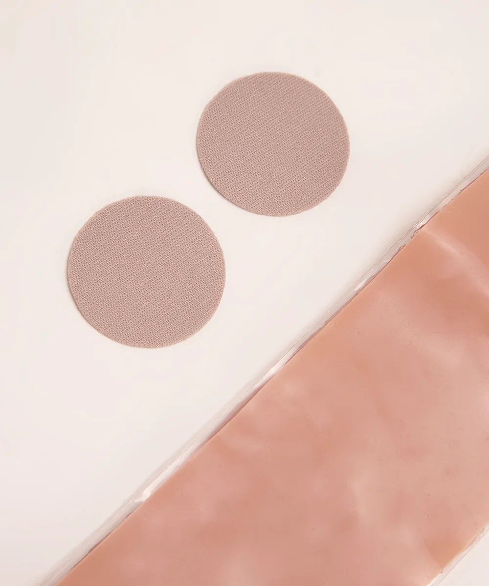 faixa adesiva de silicone bege — foto 3
