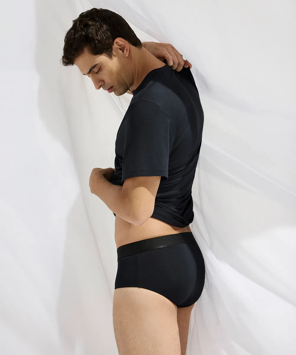 cueca slip masculina AIRtech preta — foto 4