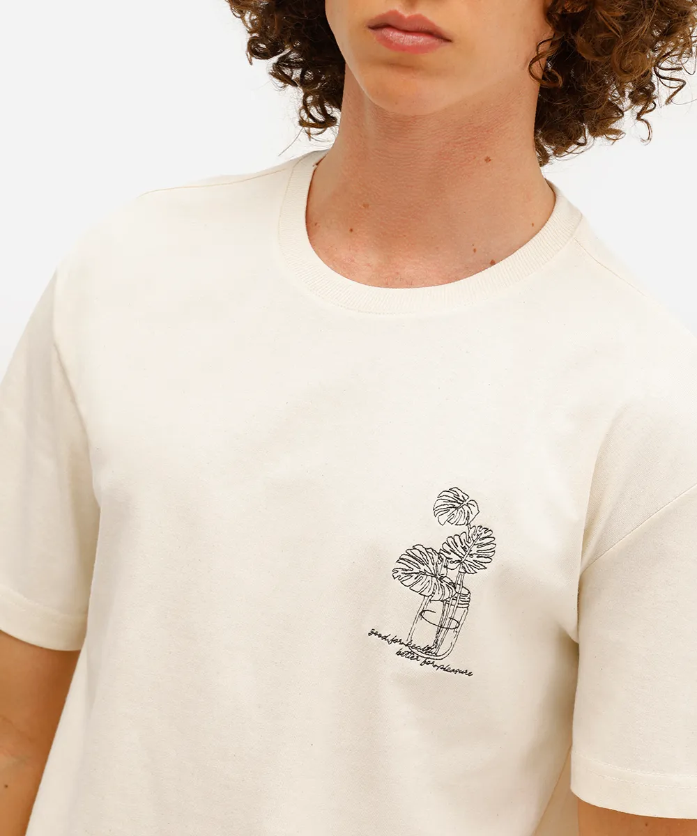 camiseta masculina manga curta purga bordada off white — foto 3