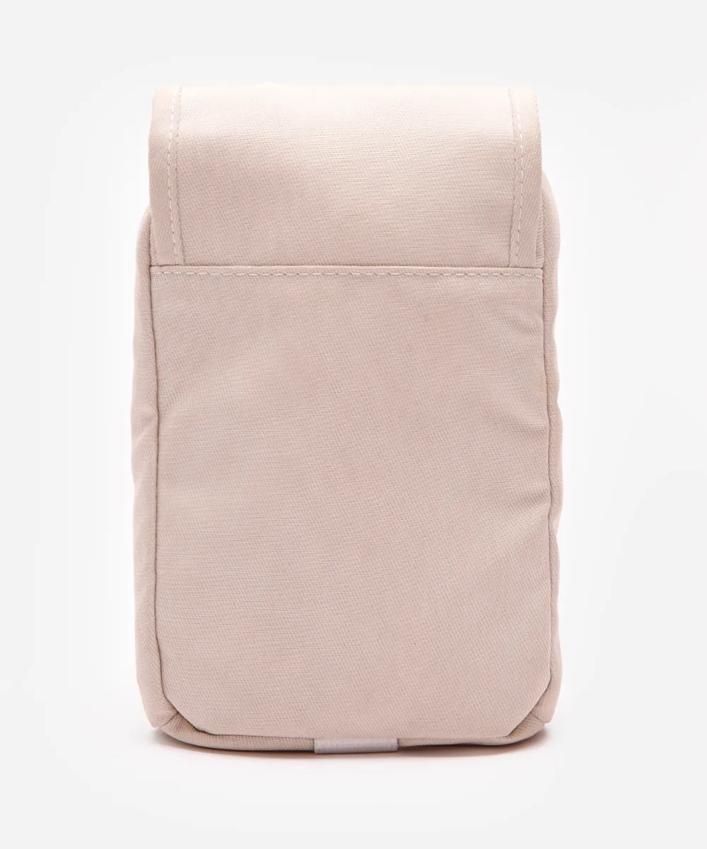 bolsa shoulder transversal bege — foto 3