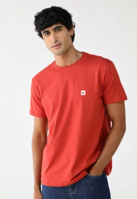 Camiseta Hang Loose Reta Mini Icon Vermelha — foto 5