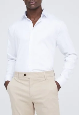 Camisa Traymon Regular Algodão Egípcio Branco — foto 5