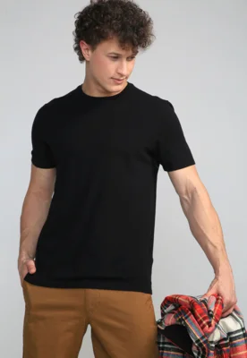 Camiseta GAP Lisa Preta — foto 6
