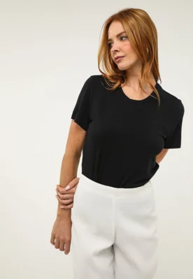 Blusa Dudalina Lisa Preta — foto 6