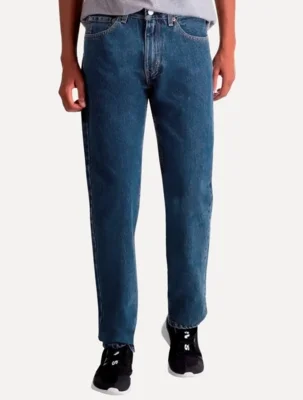 Calça Levis Jeans Masculina 505 Regular Azul Médio — foto 6