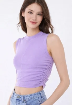 BLUSA FEM CROPPED FRANZIDO ZOOMP — foto 4