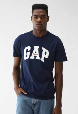 Camiseta GAP Reta Tapestry Azul — foto 6