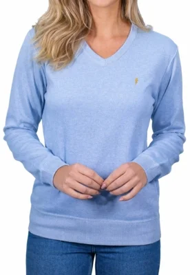 SUETER FEMININO GOLA V ZOOMP — foto 4