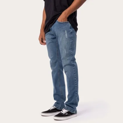 Calça Mcd Denim Azul — foto 6