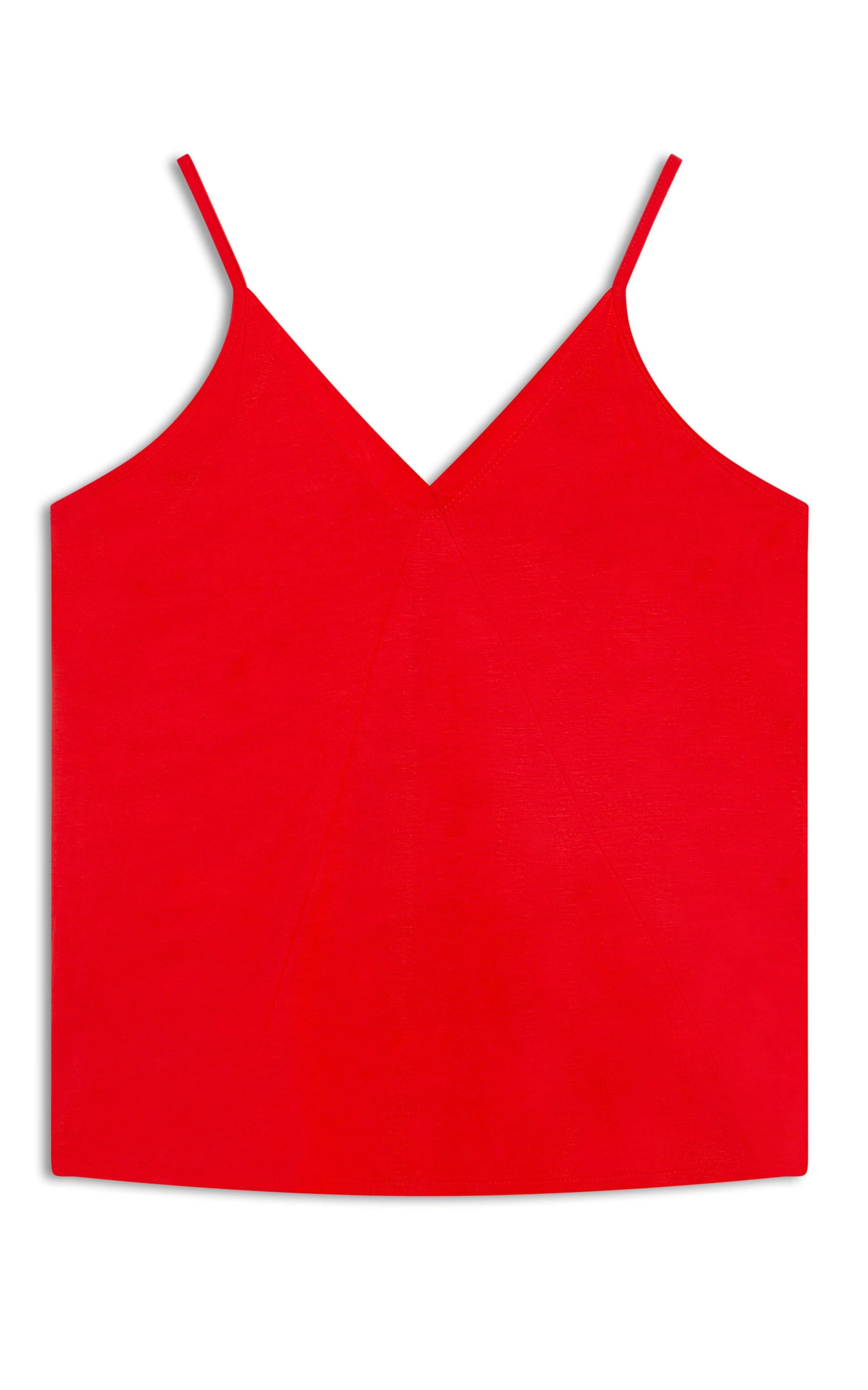 Regata Visco Viena Sleeveless Vermelho