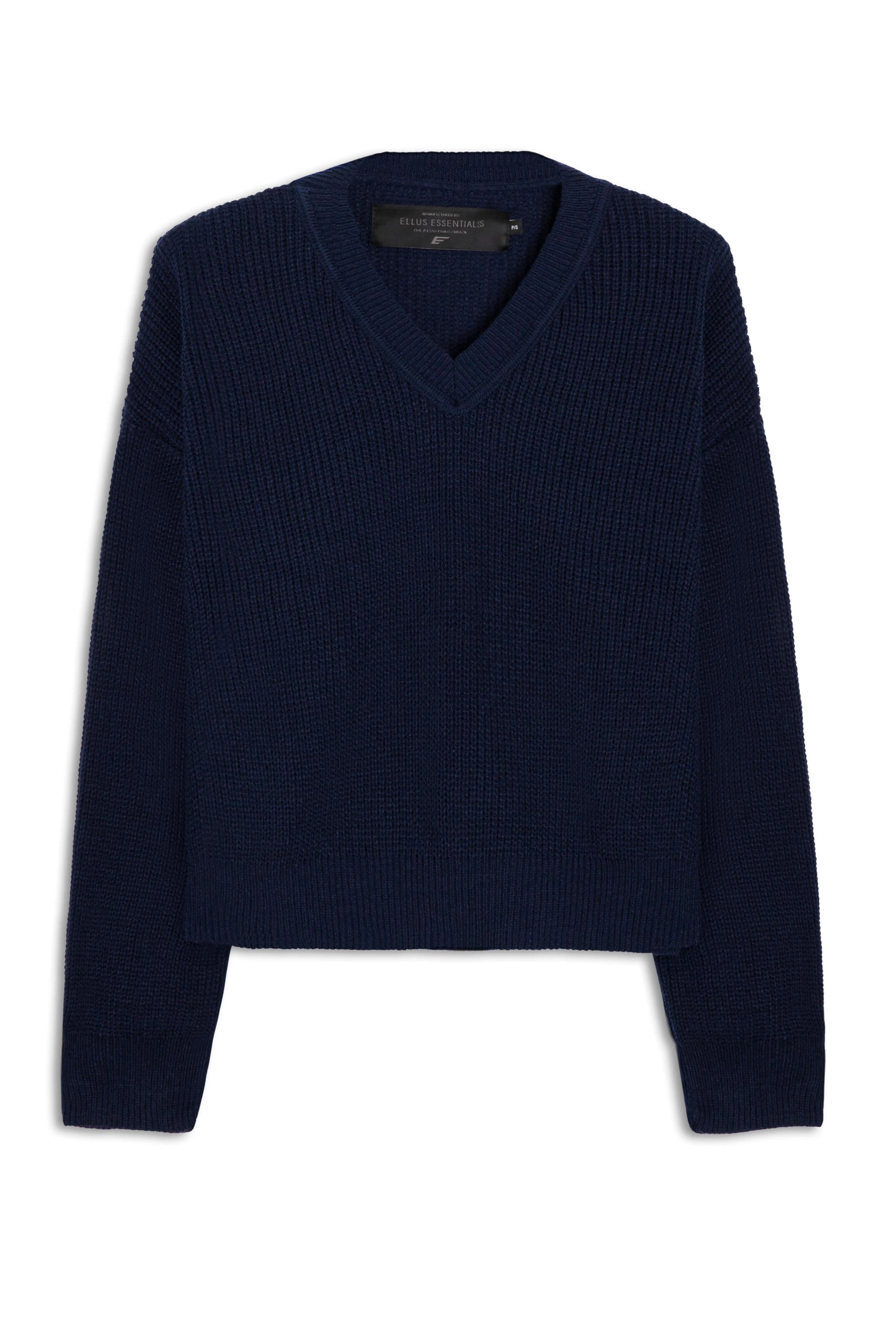 Tricot Ellus Like Neck Dark Navy