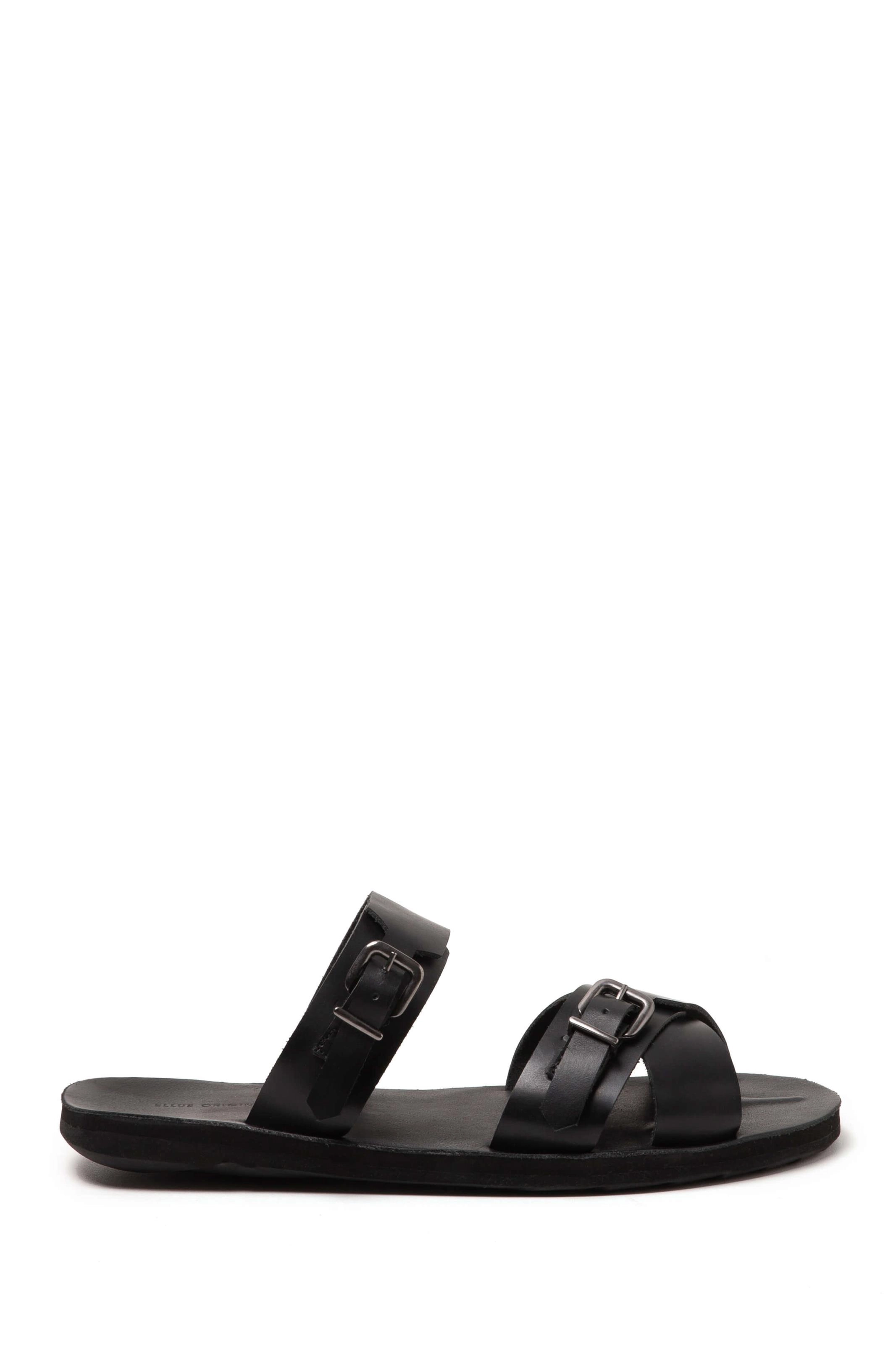 Sandalia Ellus Buckle Preto