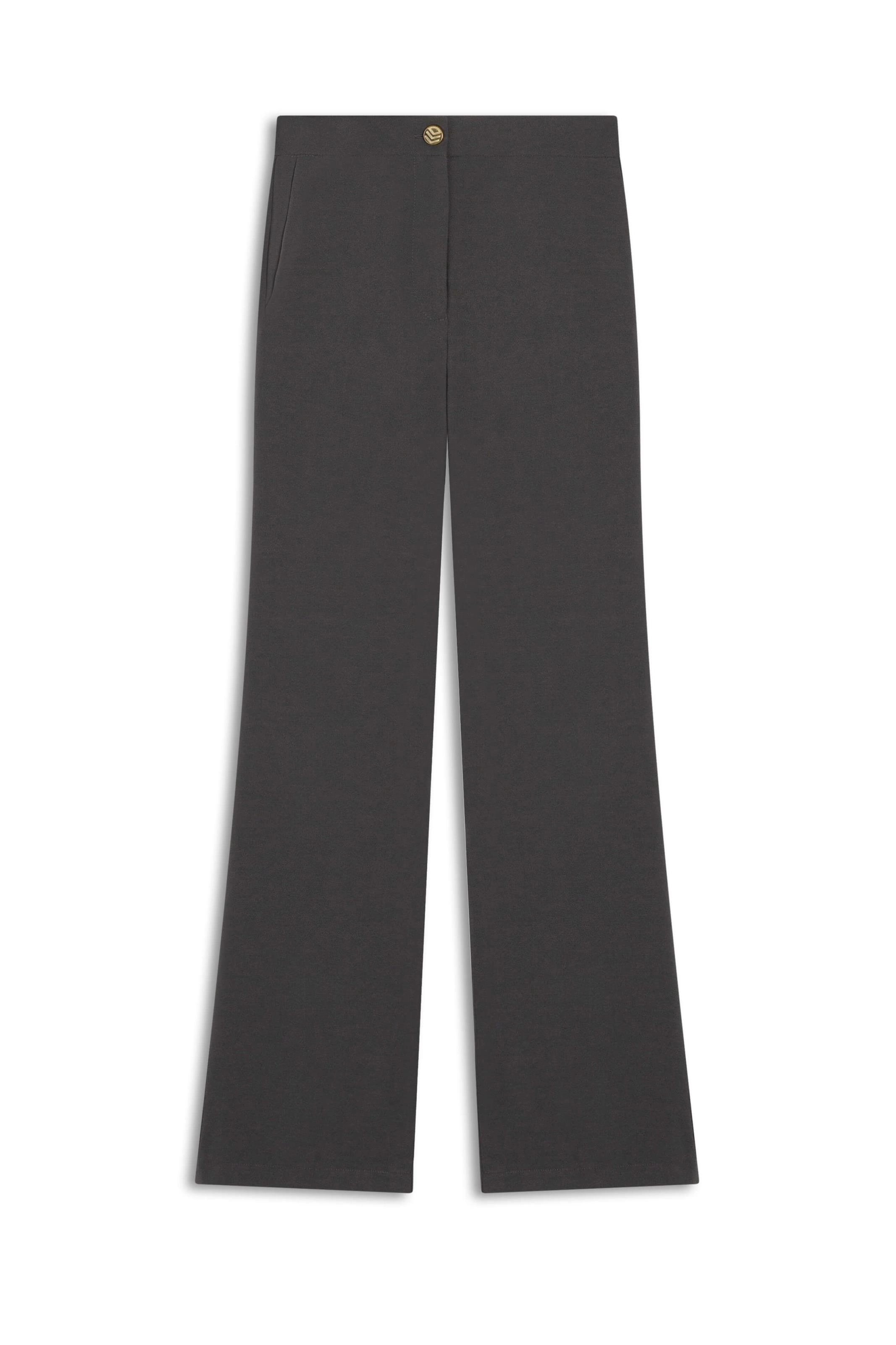 Calça N.y Twill Flare Cinza Medio