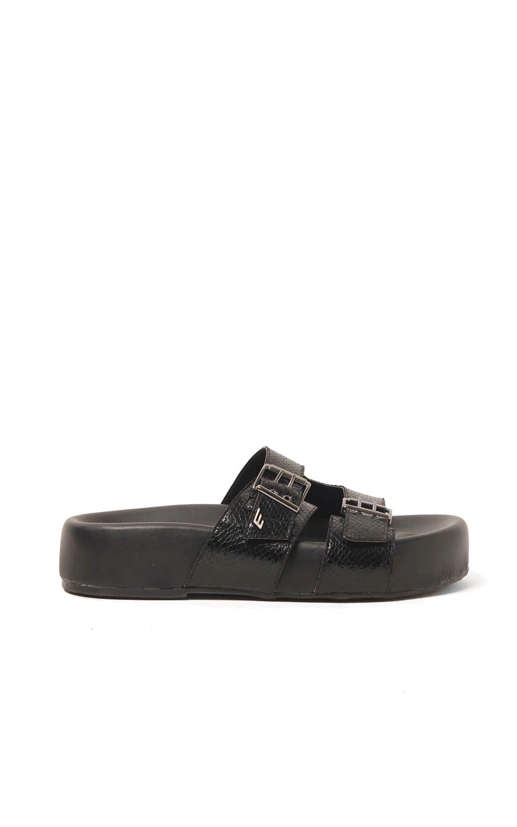 Sandália Flatform Patti Preto