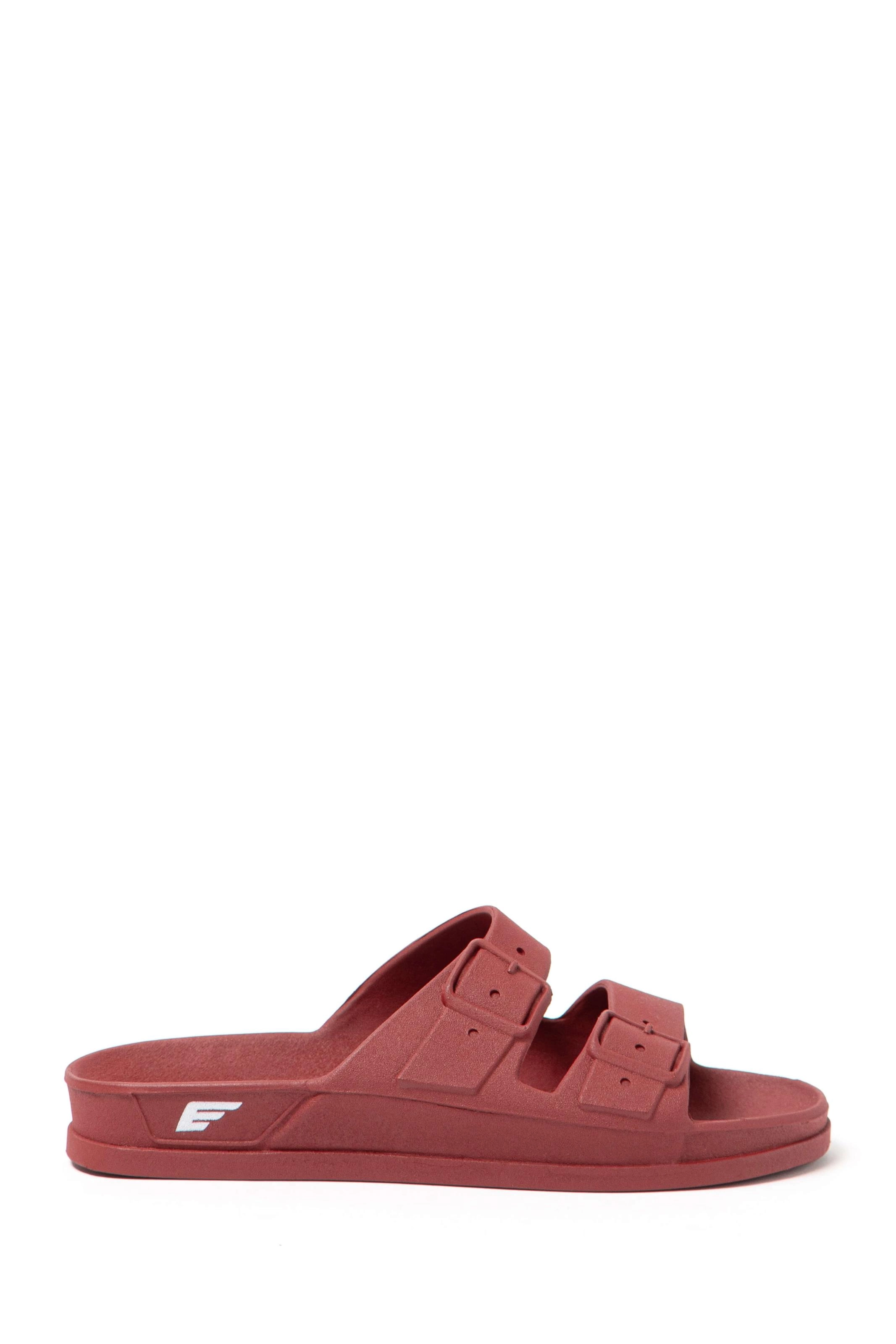 Slide Flat Fem Ellus Bordeaux