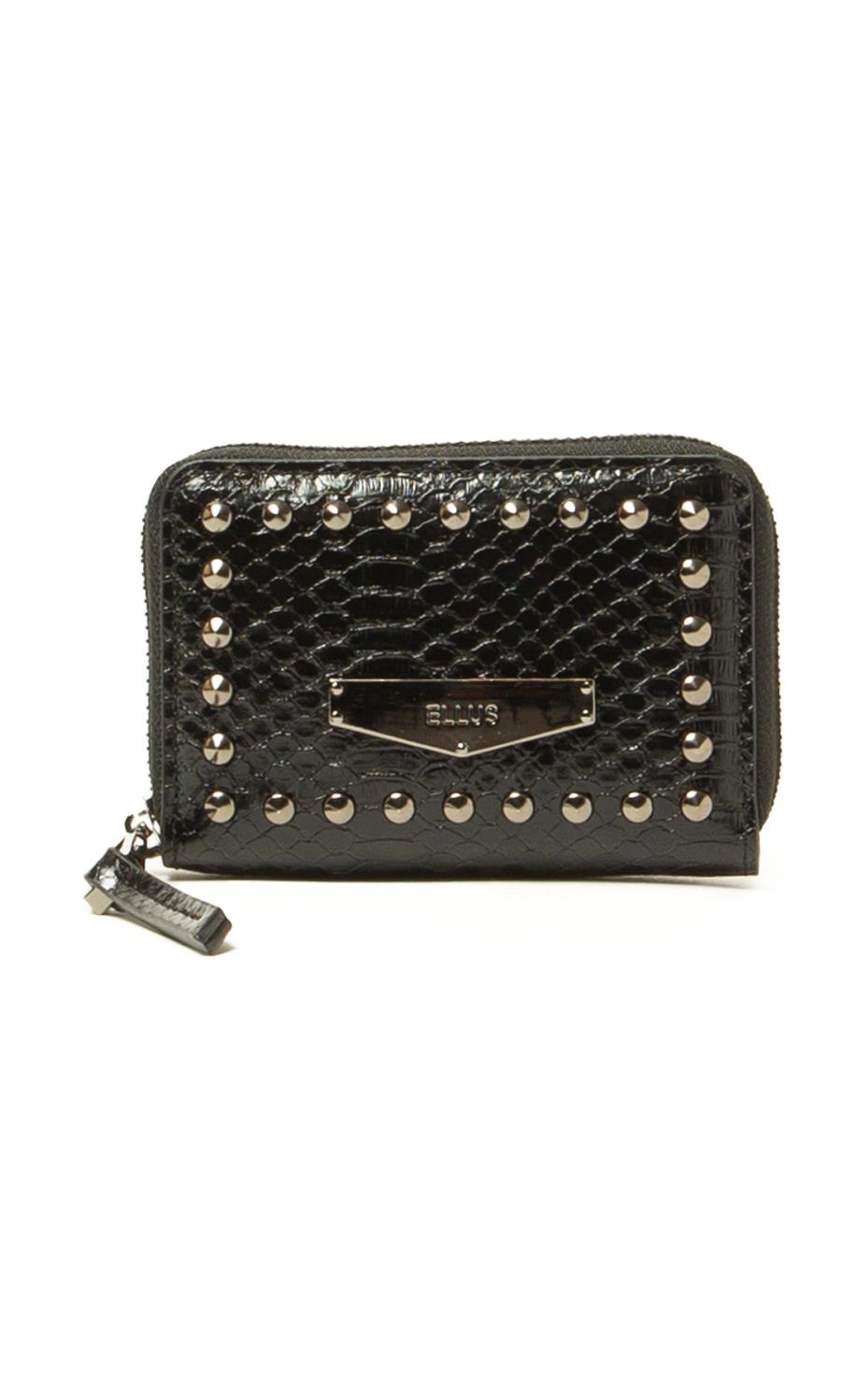Carteira Small Wallet Mia Ellus Preto