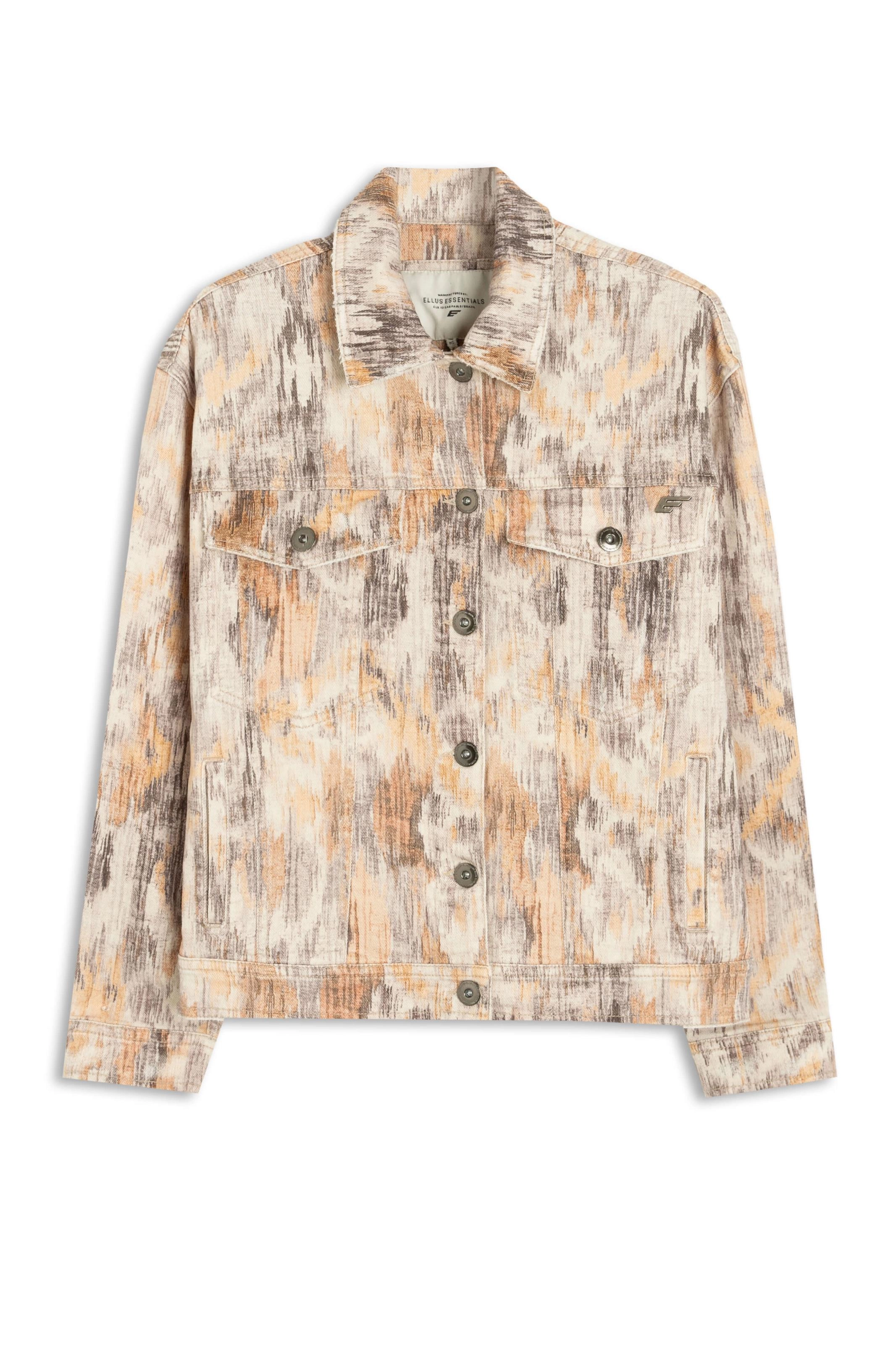 Jaqueta Raw Twill Graffic Padrao 1